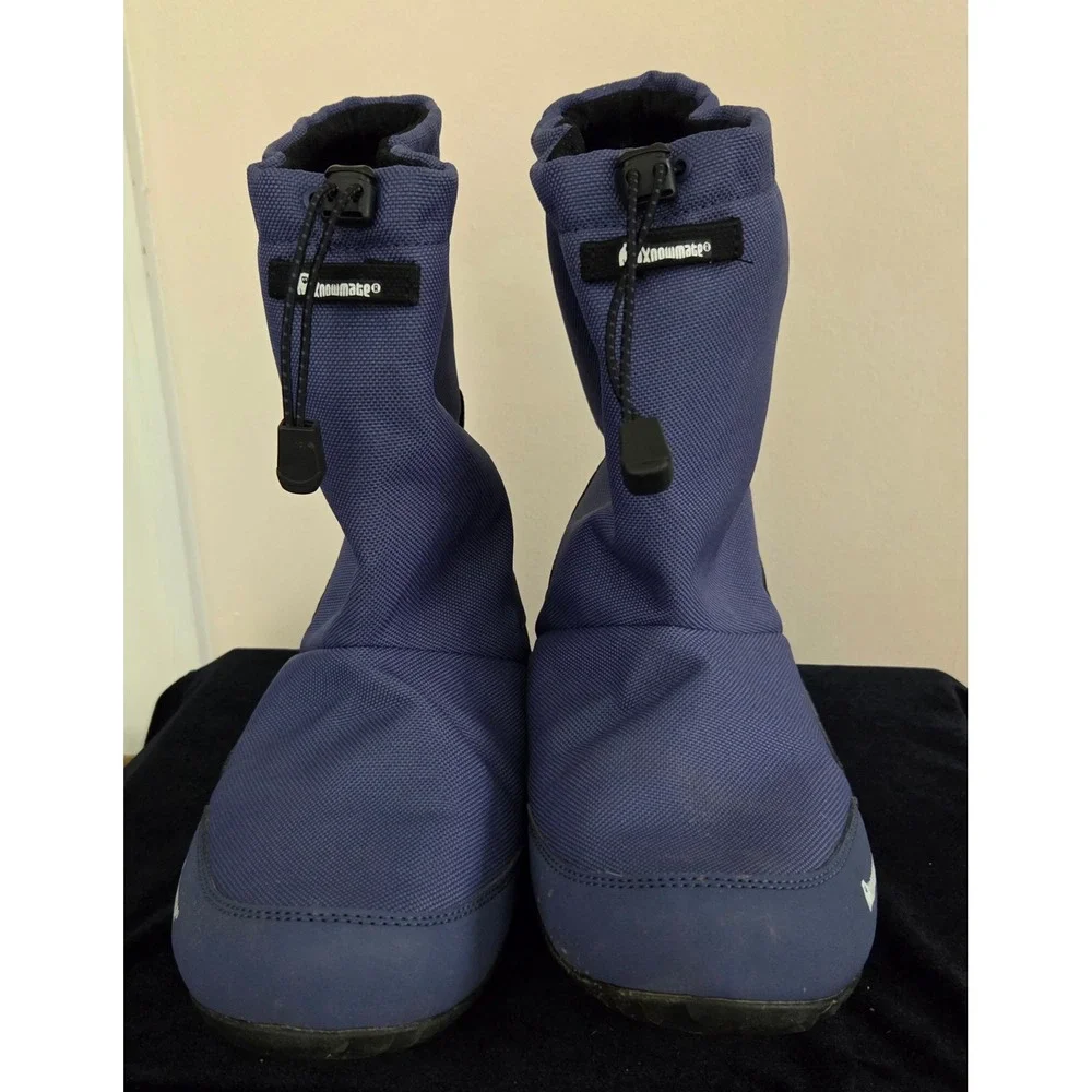 Xnowmate Unisex Smart Boots Limoges Blue All-Weather Foldable Snow Boots Sz 11.2